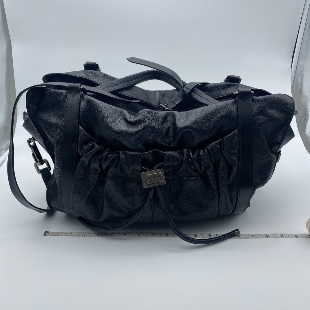 Burberry Black Leather Large Bag/Tote